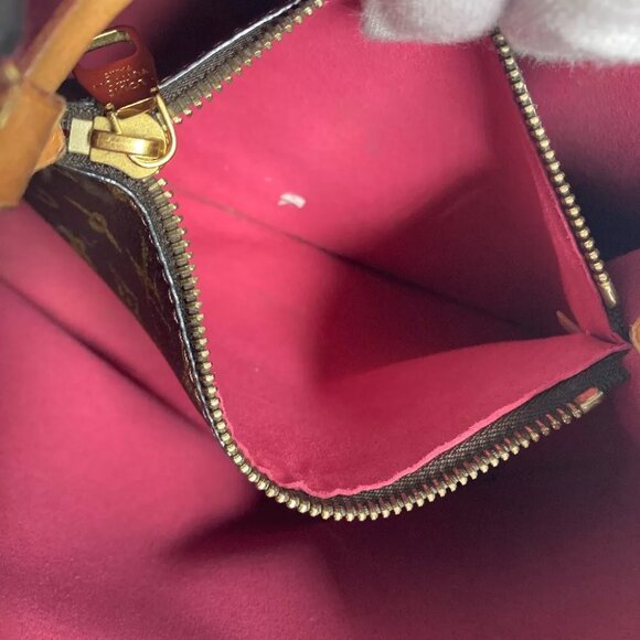 LOUIS VUITTON M44369 Monogram love lock Neonoe Crossbody Drawstring Shoulder Bag - Picture 10 of 16